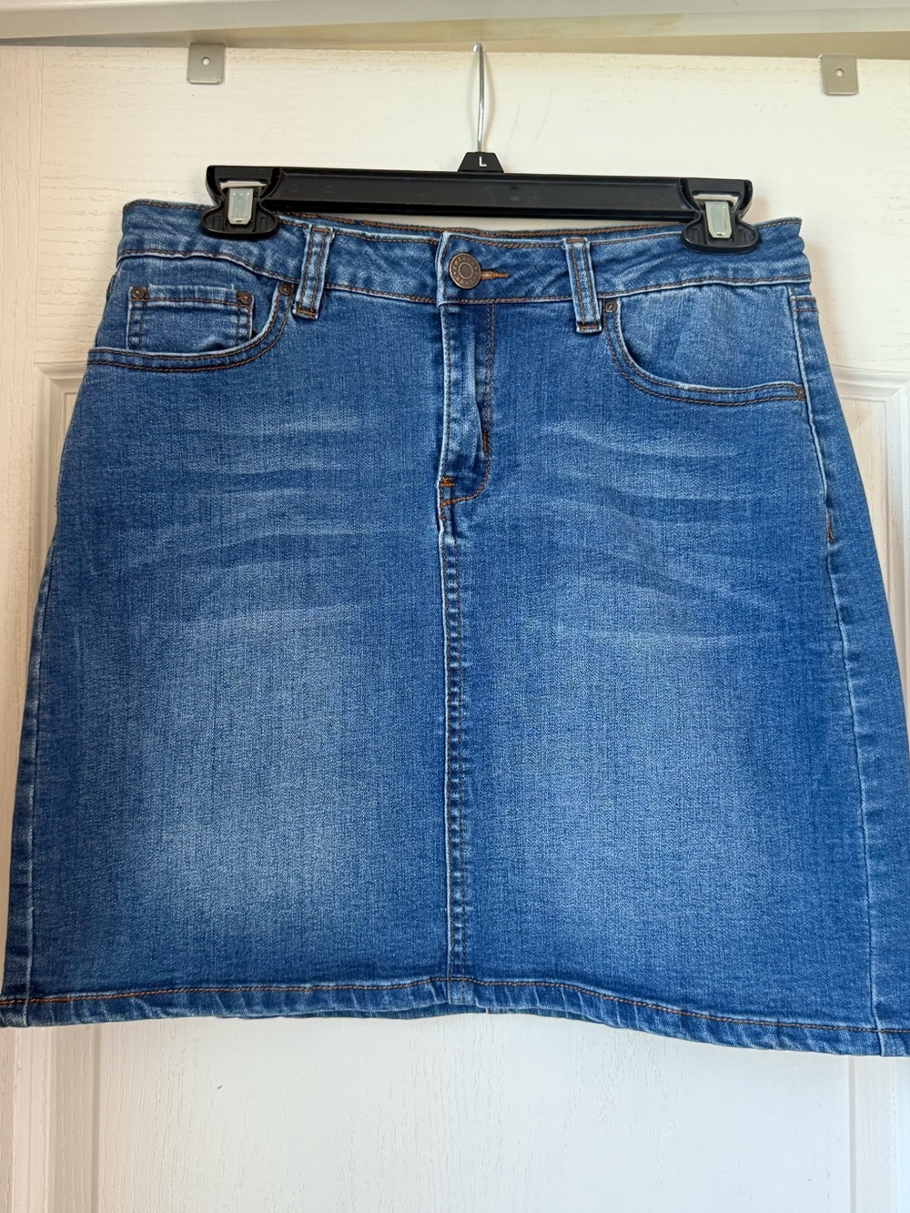 REFUGE (Charlotte Russe) | Denim A-Line Skirt | Size M